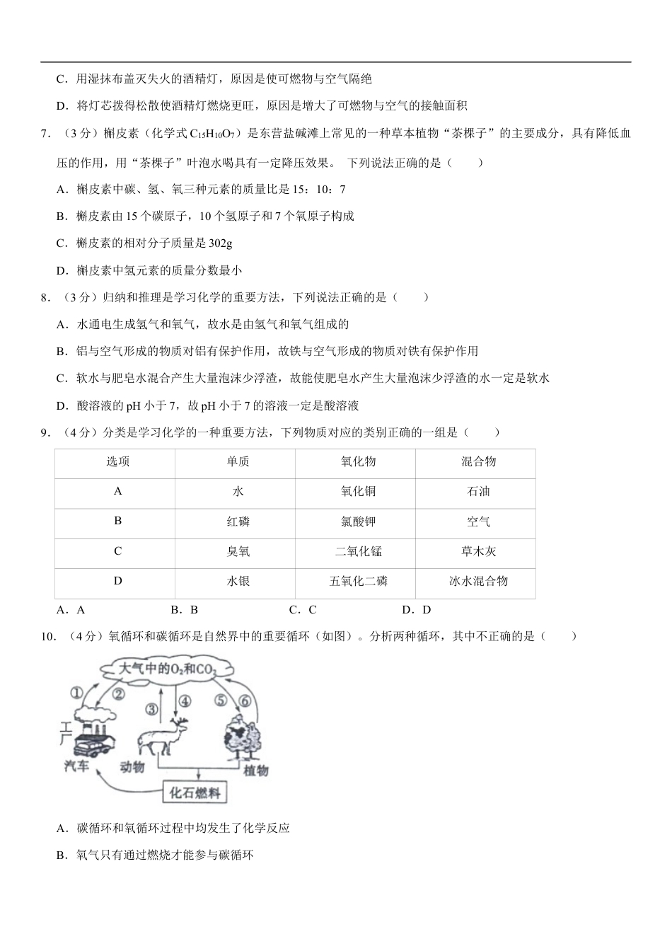 2020年山东省东营市化学中考试题及答案kaoda.com.docx_第2页