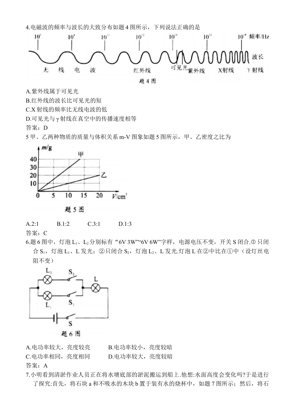 2021年广东省中考物理试题答案kaoda.com.docx_第2页