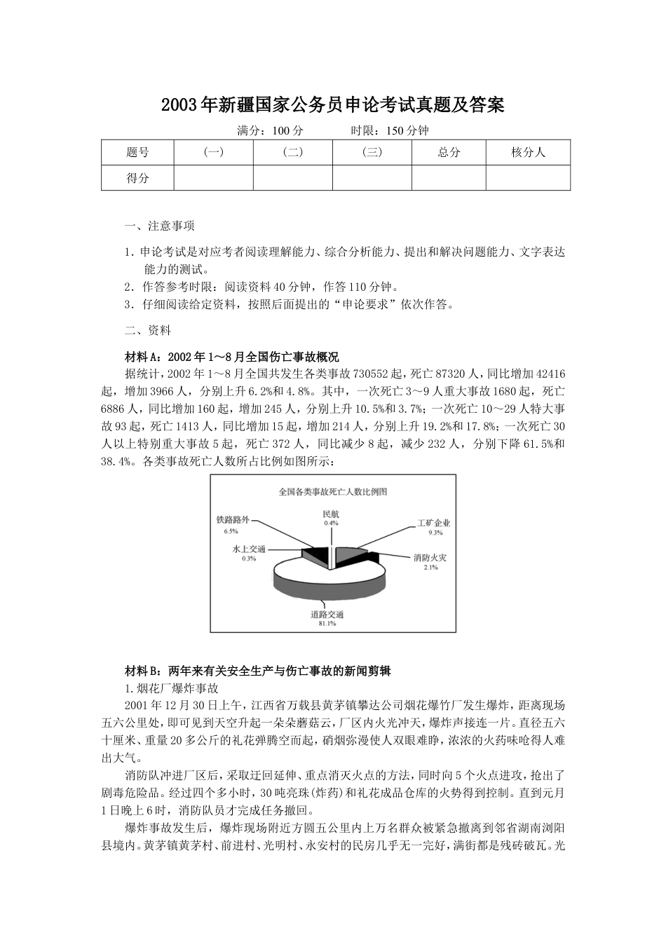 考大网_2003年新疆国家公务员申论考试真题及答案kaoda.com.doc_第1页