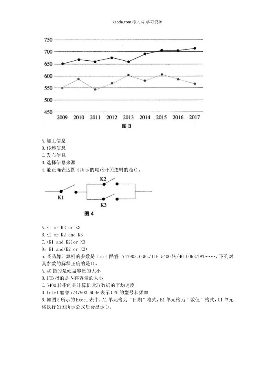 考大网_2017下半年北京教师资格初中信息技术学科知识与教学能力真题及答案kaoda.com.doc_第2页