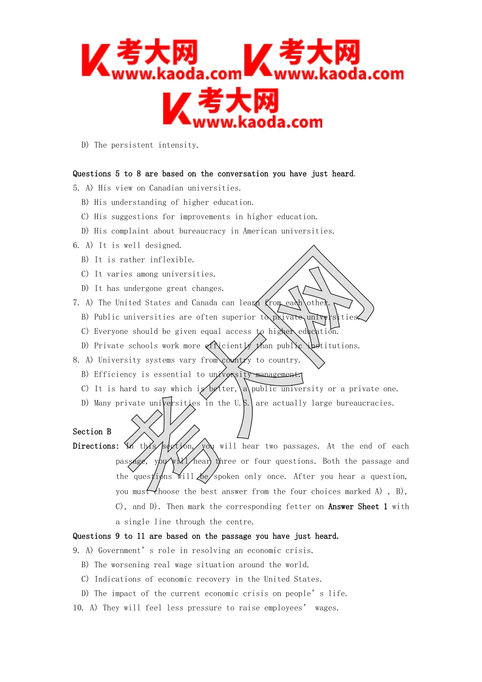 考大网_2016年6月英语六级真题第2套kaoda.com.doc_第2页