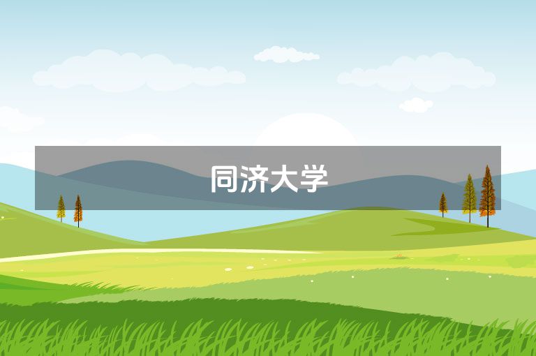 同济大学